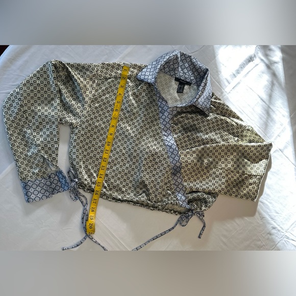 Forever 21 Abstract Print Crop Top / pre-owned - Picture 10 of 11